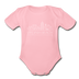 Virginia Beach, Virginia Baby Bodysuit - Organic Skyline Virginia Beach Baby Bodysuit - light pink