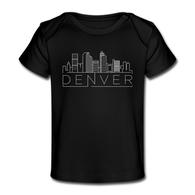 Denver, Colorado Baby T-Shirt - Organic Skyline Denver Infant T-Shirt