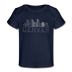 Denver, Colorado Baby T-Shirt - Organic Skyline Denver Infant T-Shirt - dark navy