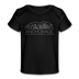 Anchorage, Alaska Baby T-Shirt - Organic Skyline Anchorage Infant T-Shirt - black