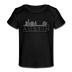 Austin, Texas Baby T-Shirt - Organic Skyline Austin Infant T-Shirt - black