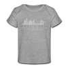 Austin, Texas Baby T-Shirt - Organic Skyline Austin Infant T-Shirt - heather gray