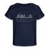 Austin, Texas Baby T-Shirt - Organic Skyline Austin Infant T-Shirt - dark navy