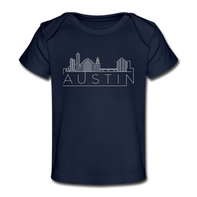 Austin, Texas Baby T-Shirt - Organic Skyline Austin Infant T-Shirt