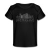 Birmingham, Alabama Baby T-Shirt - Organic Skyline Birmingham Infant T-Shirt - black