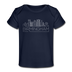 Birmingham, Alabama Baby T-Shirt - Organic Skyline Birmingham Infant T-Shirt - dark navy