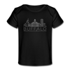 Buffalo, New York Baby T-Shirt - Organic Skyline Buffalo Infant T-Shirt - black