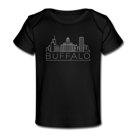 Buffalo, New York Baby T-Shirt - Organic Skyline Buffalo Infant T-Shirt
