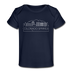 Colorado Springs, Colorado Baby T-Shirt - Organic Skyline Colorado Springs Infant T-Shirt - dark navy