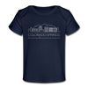 Colorado Springs, Colorado Baby T-Shirt - Organic Skyline Colorado Springs Infant T-Shirt - dark navy