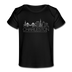 Charleston, South Carolina Baby T-Shirt - Organic Skyline Charleston Infant T-Shirt - black
