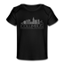 Columbus, Ohio Baby T-Shirt - Organic Skyline Columbus Infant T-Shirt - black