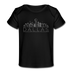 Dallas, Texas Baby T-Shirt - Organic Skyline Dallas Infant T-Shirt - black