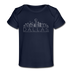 Dallas, Texas Baby T-Shirt - Organic Skyline Dallas Infant T-Shirt - dark navy