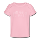 El Paso, Texas Baby T-Shirt - Organic Skyline El Paso Infant T-Shirt - light pink
