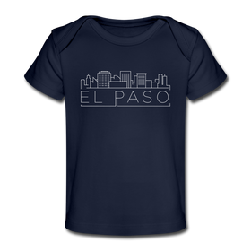 El Paso, Texas Baby T-Shirt - Organic Skyline El Paso Infant T-Shirt