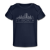 Fort Worth, Texas Baby T-Shirt - Organic Skyline Fort Worth Infant T-Shirt - dark navy