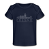 Fresno, California Baby T-Shirt - Organic Skyline Fresno Infant T-Shirt - dark navy