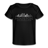 Houston, Texas Baby T-Shirt - Organic Skyline Houston Infant T-Shirt - black