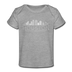 Houston, Texas Baby T-Shirt - Organic Skyline Houston Infant T-Shirt - heather gray