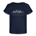 Houston, Texas Baby T-Shirt - Organic Skyline Houston Infant T-Shirt - dark navy