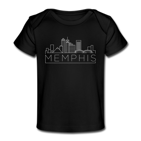 Memphis, Tennessee Baby T-Shirt - Organic Skyline Memphis Infant T-Shirt
