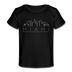 Miami, Florida Baby T-Shirt - Organic Skyline Miami Infant T-Shirt - black