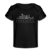 Minneapolis, Minnesota Baby T-Shirt - Organic Skyline Minneapolis Infant T-Shirt - black