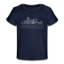 Minneapolis, Minnesota Baby T-Shirt - Organic Skyline Minneapolis Infant T-Shirt - dark navy