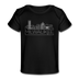 Milwaukee, Wisconsin Baby T-Shirt - Organic Skyline Milwaukee Infant T-Shirt - black