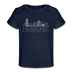 Milwaukee, Wisconsin Baby T-Shirt - Organic Skyline Milwaukee Infant T-Shirt - dark navy
