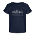 Nashville, Tennessee Baby T-Shirt - Organic Skyline Nashville Infant T-Shirt - dark navy