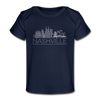 Nashville, Tennessee Baby T-Shirt - Organic Skyline Nashville Infant T-Shirt