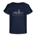 Oklahoma City, Oklahoma Baby T-Shirt - Organic Skyline Oklahoma City Infant T-Shirt - dark navy