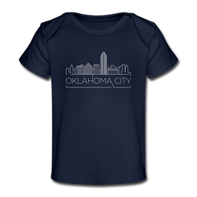 Oklahoma City, Oklahoma Baby T-Shirt - Organic Skyline Oklahoma City Infant T-Shirt