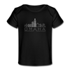Omaha, Nebraska Baby T-Shirt - Organic Skyline Omaha Infant T-Shirt - black