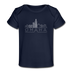 Omaha, Nebraska Baby T-Shirt - Organic Skyline Omaha Infant T-Shirt - dark navy