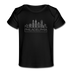 Philadelphia, Pennsylvania Baby T-Shirt - Organic Skyline Philadelphia Infant T-Shirt - black