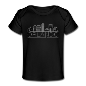 Orlando, Florida Baby T-Shirt - Organic Skyline Orlando Infant T-Shirt