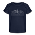 Orlando, Florida Baby T-Shirt - Organic Skyline Orlando Infant T-Shirt - dark navy