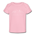 Phoenix, Arizona Baby T-Shirt - Organic Skyline Phoenix Infant T-Shirt - light pink