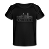 Raleigh, North Carolina Baby T-Shirt - Organic Skyline Raleigh Infant T-Shirt - black