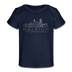Raleigh, North Carolina Baby T-Shirt - Organic Skyline Raleigh Infant T-Shirt - dark navy