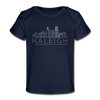 Raleigh, North Carolina Baby T-Shirt - Organic Skyline Raleigh Infant T-Shirt