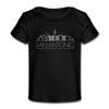 San Antonio, Texas Baby T-Shirt - Organic Skyline San Antonio Infant T-Shirt - black