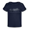 Saint Paul, Minnesota Baby T-Shirt - Organic Skyline Saint Paul Infant T-Shirt - dark navy