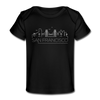 San Francisco, California Baby T-Shirt - Organic Skyline San Francisco Infant T-Shirt - black