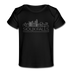 Sioux Falls, South Dakota Baby T-Shirt - Organic Skyline Sioux Falls Infant T-Shirt - black