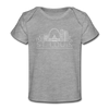 St. Louis, Missouri Baby T-Shirt - Organic Skyline St. Louis Infant T-Shirt - heather gray