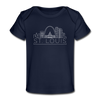 St. Louis, Missouri Baby T-Shirt - Organic Skyline St. Louis Infant T-Shirt - dark navy
